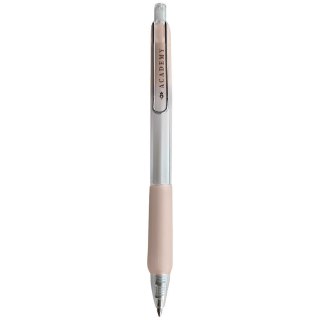 Długopis żelowy PASTEL ACADEMY automatyczny SILKY z gripem wkład niebieski 0,7mm Interdruk (żelowy)