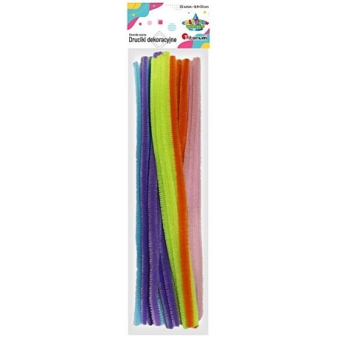 Drucik Craft-Fun Series druciki kreatywne kolor: mix 300mm 25 szt Titanum (YFS 00118)