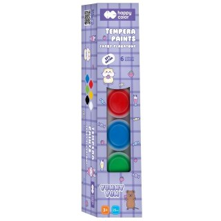 Farby plakatowe Yummy Yum kolor: mix 6 kolor. Happy Color (HA 3310 0025-YU6)