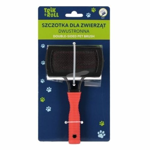 Gadżet Szczotka dla zwierząt 2stronna Trik Roll (560691)