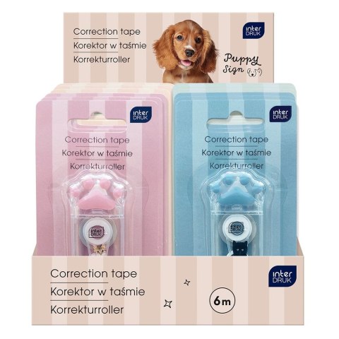 Korektor w taśmie (myszka) PUPPY SIGN6 [mm*m] Bebe (6 m)