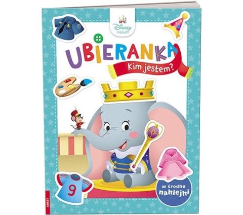 Książeczka edukacyjna Disney Maluch. Ubieranka. Kim jestem? Ameet (MUB 9201)