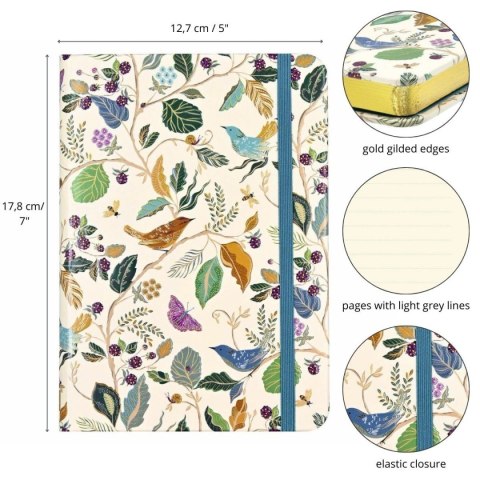 Notes (notatnik) Mini Ptaki i Jeżyny Peter Pauper Press