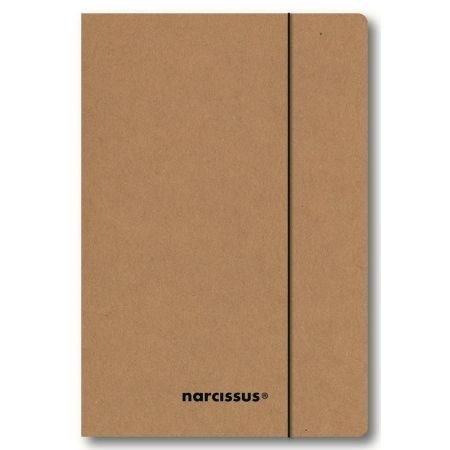 Teczka do podpisu eco A4 szara tektura Narcissus