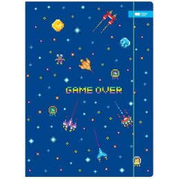 Teczka kartonowa na gumkę BLOOM-Boho, A4 mix Happy Color (HA 7621 2431-PP1)