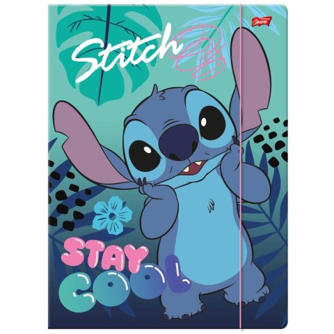 Teczka kartonowa na gumkę Stitch A4 mix Unipap