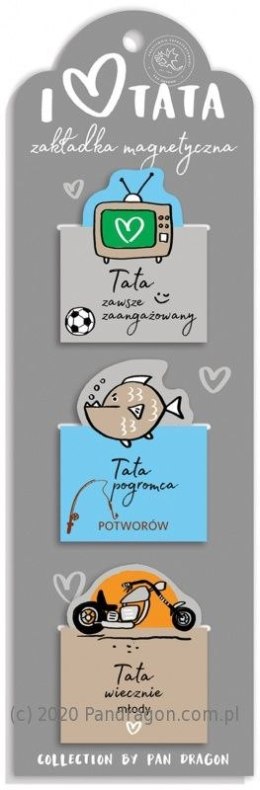 Zakładka do książki tata 2 Pan Dragon (5901854956893)