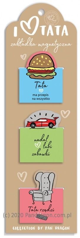 Zakładka do książki tata Pan Dragon (5901854956886)