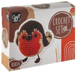 Zestaw kreatywny dla dzieci Ptaszek na szydełku Grafix (2302)