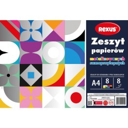 Zeszyt papierów kolorowych metalizowanych A4 Beniamin (2129)