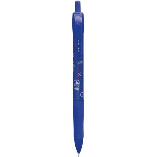 Długopis żelowy YUHU automatyczny z gripem wkład niebieski 0,7mm Interdruk (żelowy)
