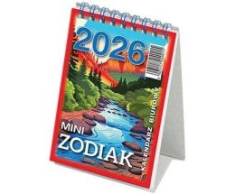 Kalendarz biurkowy Wydawnictwo Telegraph MINI ZODIAK stojący 85mm x 120mm