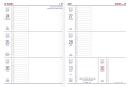 Kalendarz książkowy (terminarz) TENO IMPRESS notesowy 145mm x 194mm Telegraph (N1)