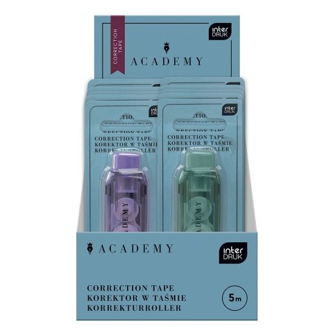 Korektor w taśmie (myszka) ACADEMY mini5 [mm*m] Bebe (5 m)