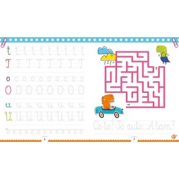 Książka dla dzieci Kaligrafia. Uczę się ładnie pisać. Piszę i zmazuję. Aksjomat