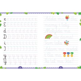 Książka dla dzieci Piszę i zmazuję. Kaligrafia z pisakiem Aksjomat