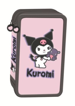 Piórnik KUROMI POTRÓJNY St.Majewski (z wyposażnieniem)