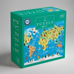 Puzzle KIDS 5 WORLD MAP 5902277368966 250 el. Interdruk (250 el)