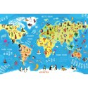 Puzzle KIDS 5 WORLD MAP 5902277368966 250 el. Interdruk (250 el)