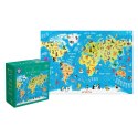 Puzzle KIDS 5 WORLD MAP 5902277368966 250 el. Interdruk (250 el)