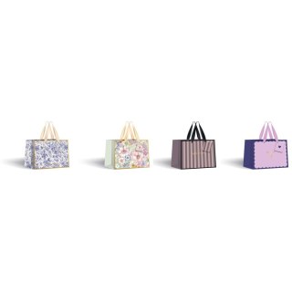 Torba prezentowa GOLD 18x23x10 A5 Interdruk (190g mała pozioma)