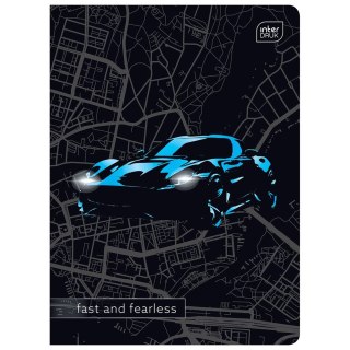 Zeszyt CARS A5 32k. 70g krata Interdruk