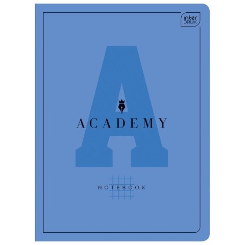 Zeszyt Hybrid Academy A5 60k. 90g krata Interdruk