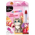 Kolorowanka kotki MAGICZNA WIELORAZOWA KOLOROWANKA WODNA Derform (MWKWPKA)