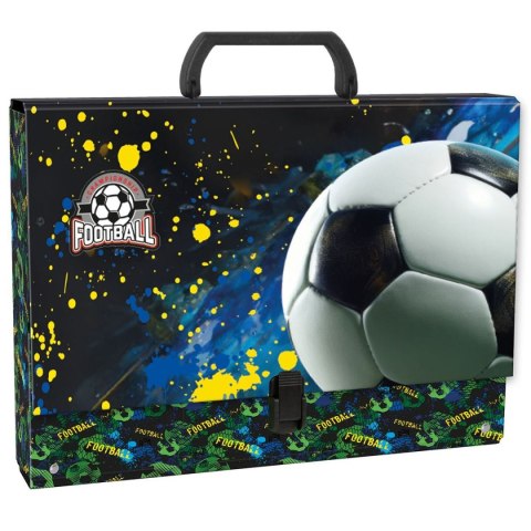 Teczka z szerokim grzbietem na klips Piłka A4 różne Derform (TTRPI20)