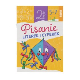 Książeczka edukacyjna Literka pisanie literek i cyferek