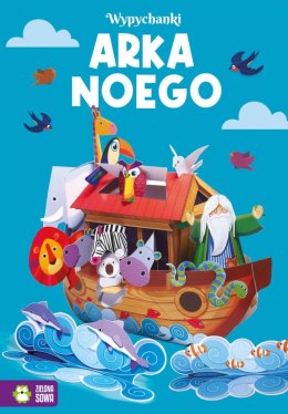 Książeczka edukacyjna Wypychanki. Pojazdy Zielona Sowa