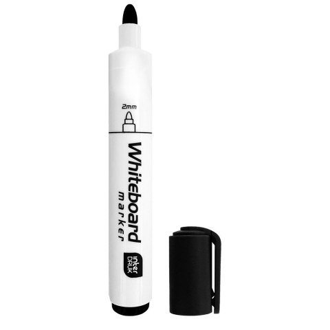 Marker suchościeralny wkład czarny 2,0mm okrągła końcówka Interdruk (IMARTABCZA)