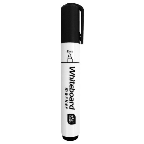 Marker suchościeralny wkład czarny 2,0mm okrągła końcówka Interdruk (IMARTABCZA)