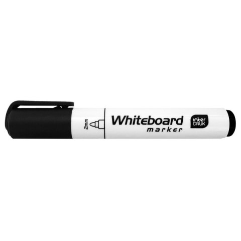 Marker suchościeralny wkład czarny 2,0mm okrągła końcówka Interdruk (IMARTABCZA)
