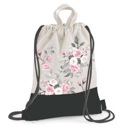 Plecak (worek) na sznurkach Flowers Beniamin (0631)