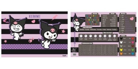 Podkład na biurko Kuromi mix płyta piśniowa pokryta okleiną PVC [mm:] 51x380 Bambino