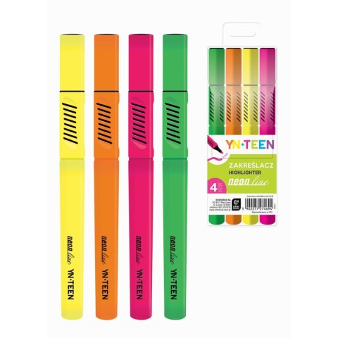 Zakreślacz NEON wkład mix 1,0-3,0mm Interdruk (IZAKNEO)