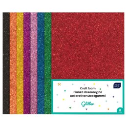 Arkusz piankowy pianka dekoracyjna NC-002 kolor: mix 8 ark. Interdruk (IPIANC002)