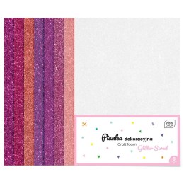 Arkusz piankowy pianka dekoracyjna NC-018 kolor: mix 8 ark. Interdruk (IPIANC018)