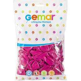 Balon gumowy różowy ciemny 12cal Godan (G110/07)