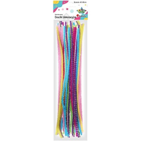 Drucik Craft-Fun Series kreatywny kolor: mix 300mm 18 szt Titanum