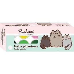 Farby plakatowe Pusheen 12k 20ml kolor: mix 20ml 12 kolor. St.Right (5903235658006)