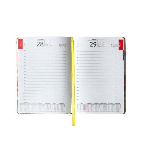 Kalendarz książkowy (terminarz) DZIENNY FOTO terminarz A5 Avanti (KKA5DEF)