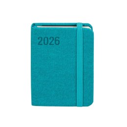 Kalendarz książkowy (terminarz) TURKUSOWY AVANGARDA A7 Antra (2026)
