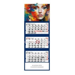 Kalendarz ścienny ART trójdzielne 320mm x 855mm Jotan (T56)