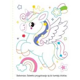 Książka dla dzieci Brylantowe kolorowanki z kotkiem. 1000 brylancików Aksjomat