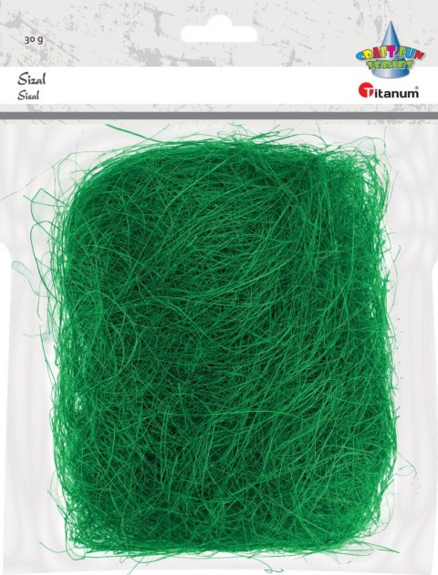 Sizal Craft-Fun Series zielony 30g Titanum (23BR1225-7)