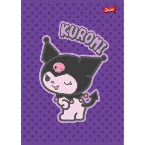 Zeszyt Kuromi aminowany A5 32k. 70g krata Unipap