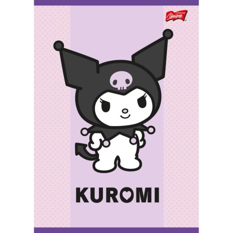 Zeszyt Kuromi aminowany A5 32k. 70g krata Unipap