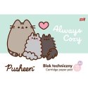 Blok rysunkowy Pusheen A4 biały 20k Unipap